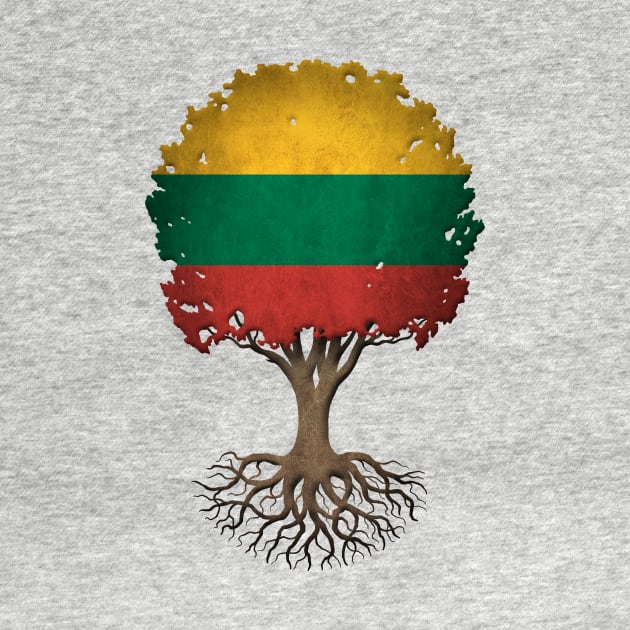 Tree of Life with Lithuanian Flag by jeffbartels